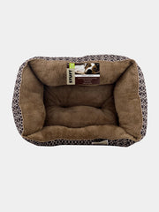 Brown Cushion Pet Bed