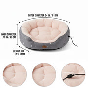 CozziPaws Safe Heated Dog Bed (24